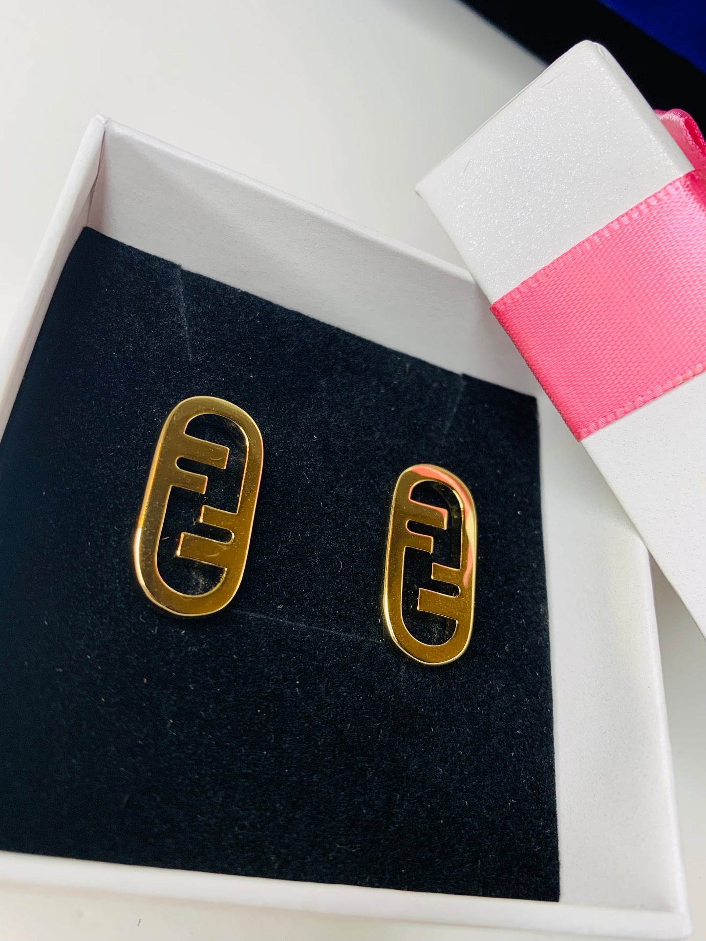 "Ava" Fendi Studs