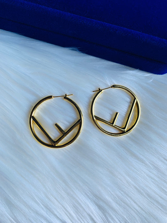 "Lassy" Fendi Hoops